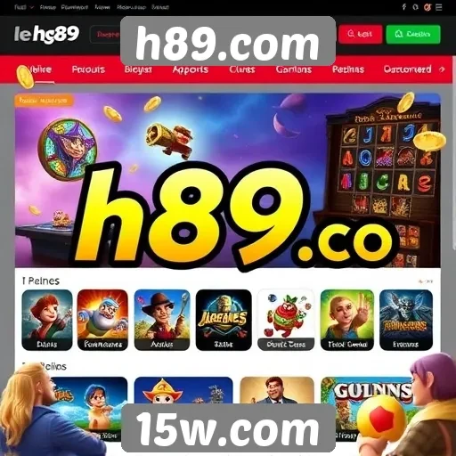 Plataforma de jogos h89.com se destaca por sua interface amigável