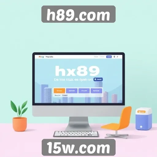 Interface de h89.com é amigável para novos usuários